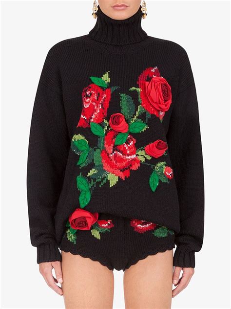 dolce and gabbana jumper|dolce gabbana sweaters for women.